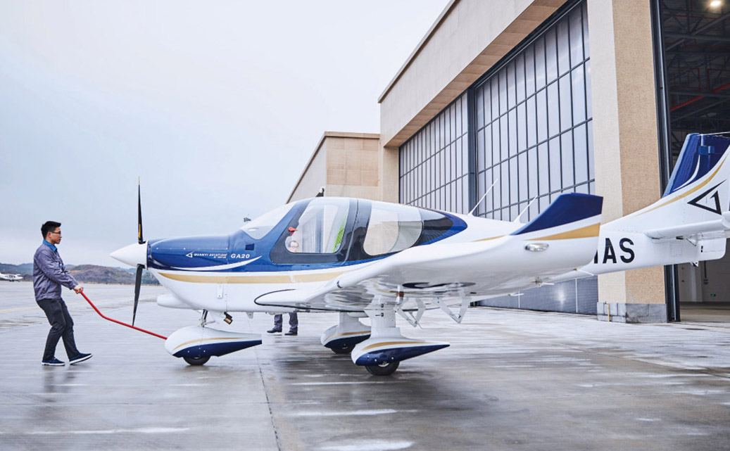 GA20 starts experimental flight test